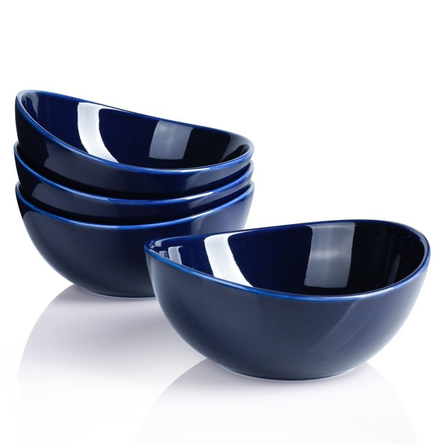 Shop Sweese | Navy Curved Porcelain Bowls