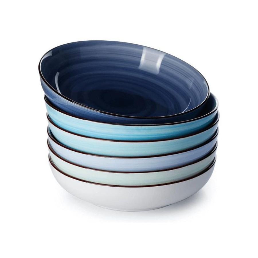 Shop Sweese | Blue Gradient Porcelain Pasta Bowls