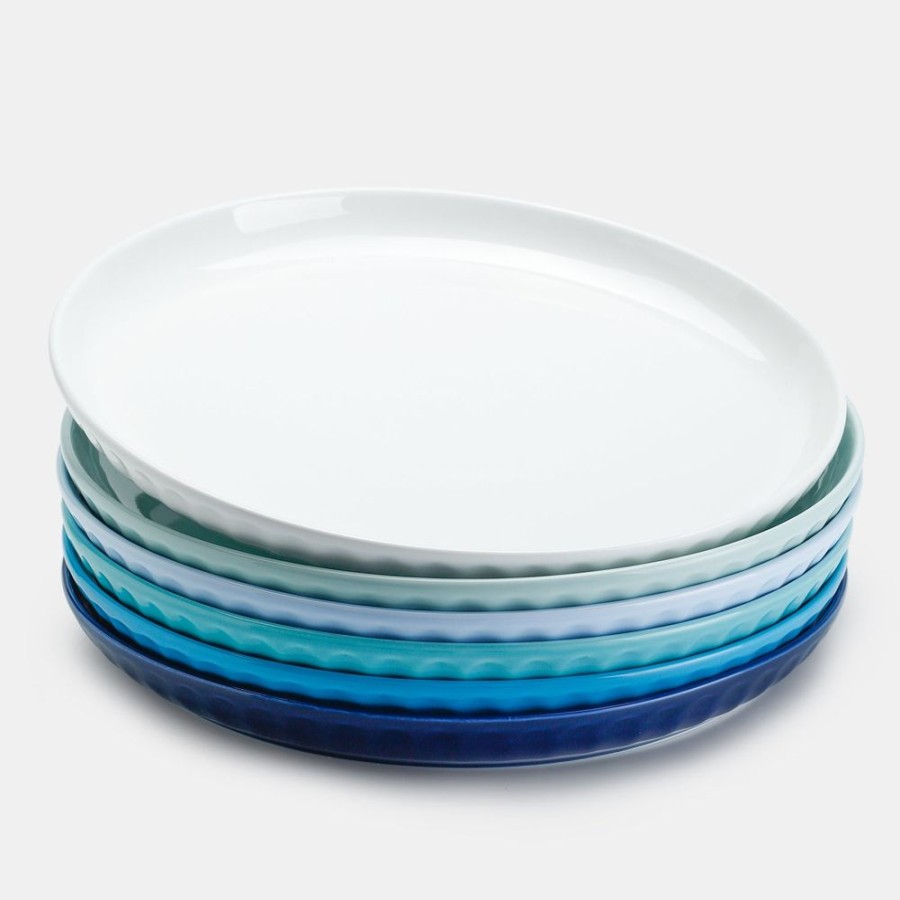 Shop Sweese | Cold Assorted Fluted Round Porcelain Plates