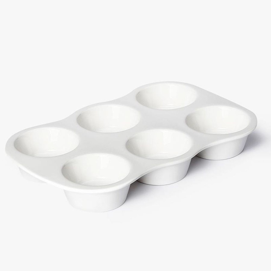 Shop Sweese | 6 Cups Porcelain Muffin Pan