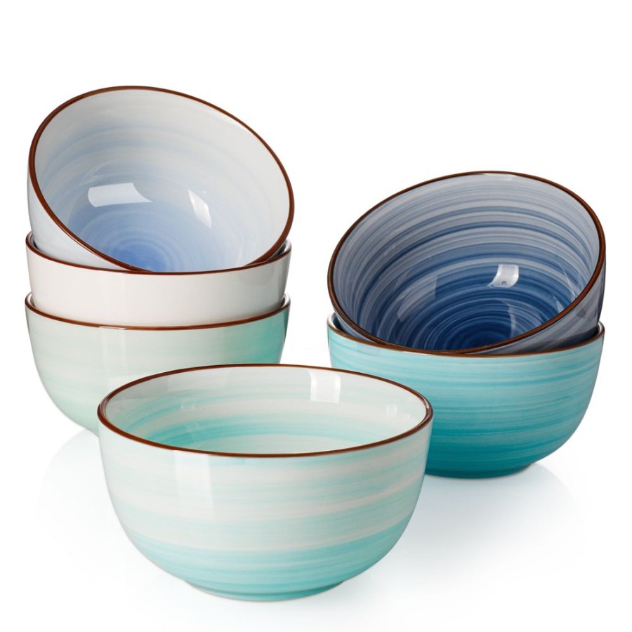 Dinnerware Sweese | Blue Gradient Porcelain Bowls