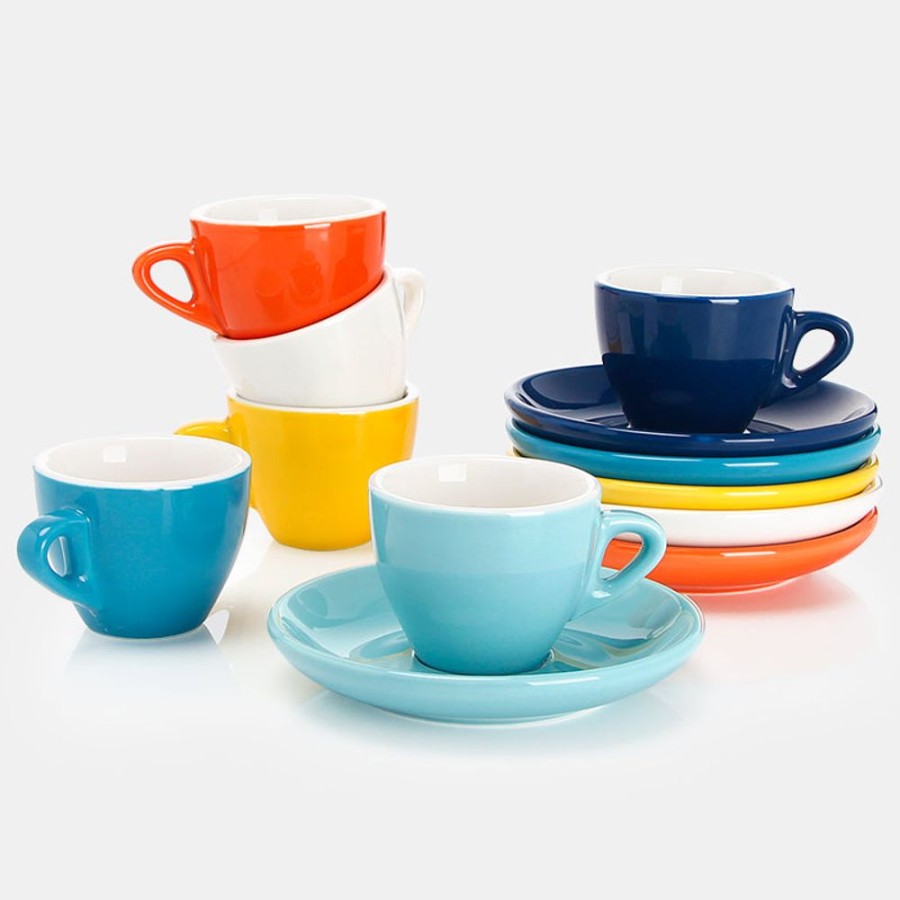 Shop Sweese | Porcelain Espresso Cups With Saucers