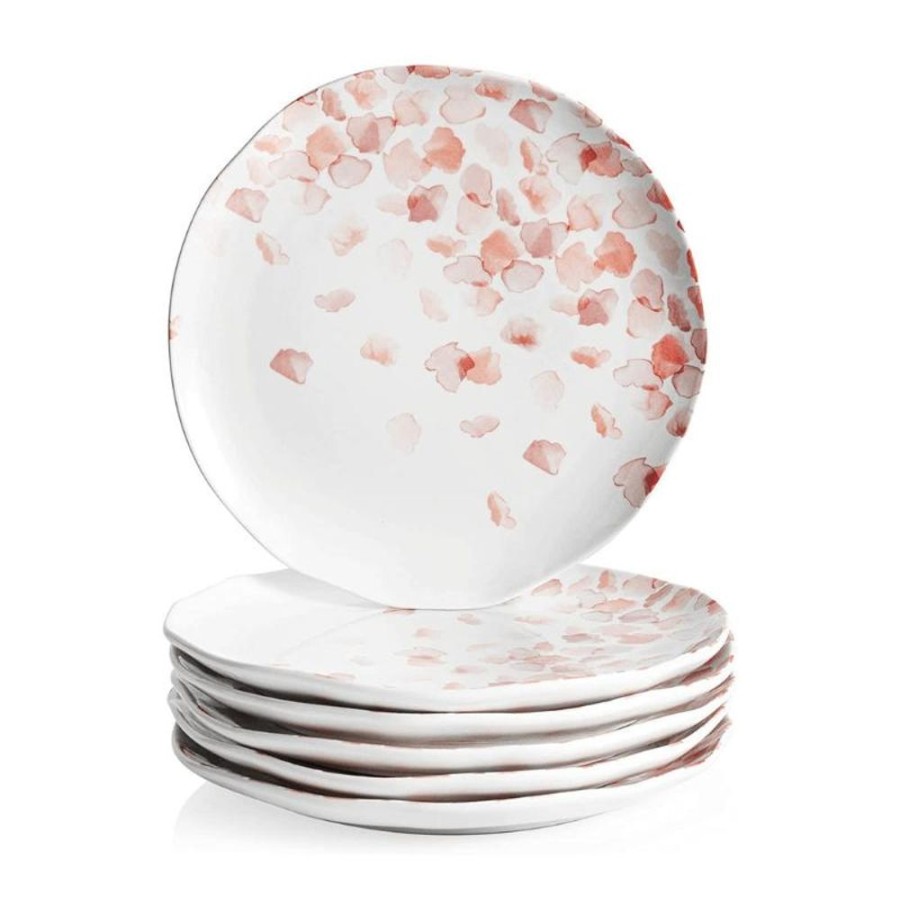 Dinnerware Sweese | Rose Porcelain Plates