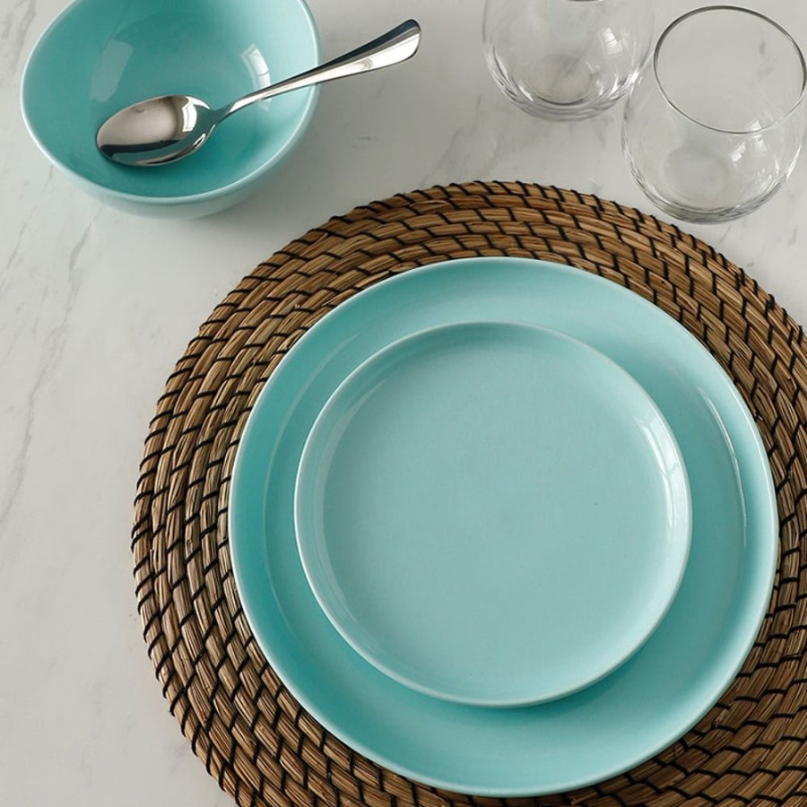 Dinnerware Sweese | Blue Assorted Round Porcelain Plates