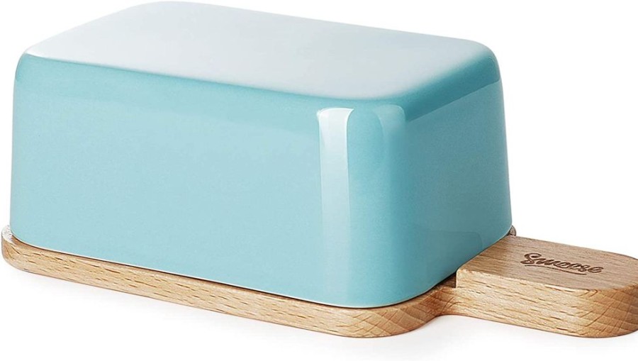 Entertaining Sweese | Rectangle Butter Dish With Handle