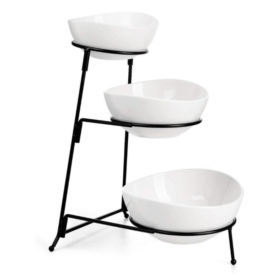 Shop Sweese | 3 Tier Oval Bowl Serving Stand