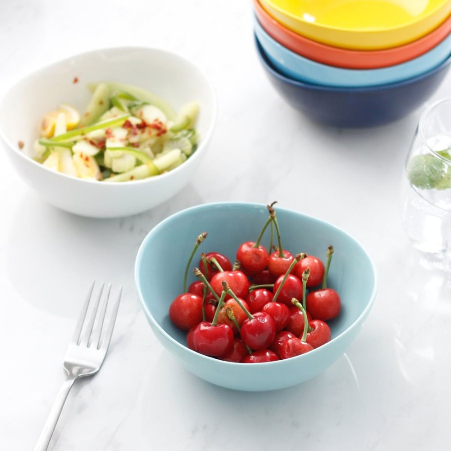 Dinnerware Sweese | Hot Assorted Curved Porcelain Bowls