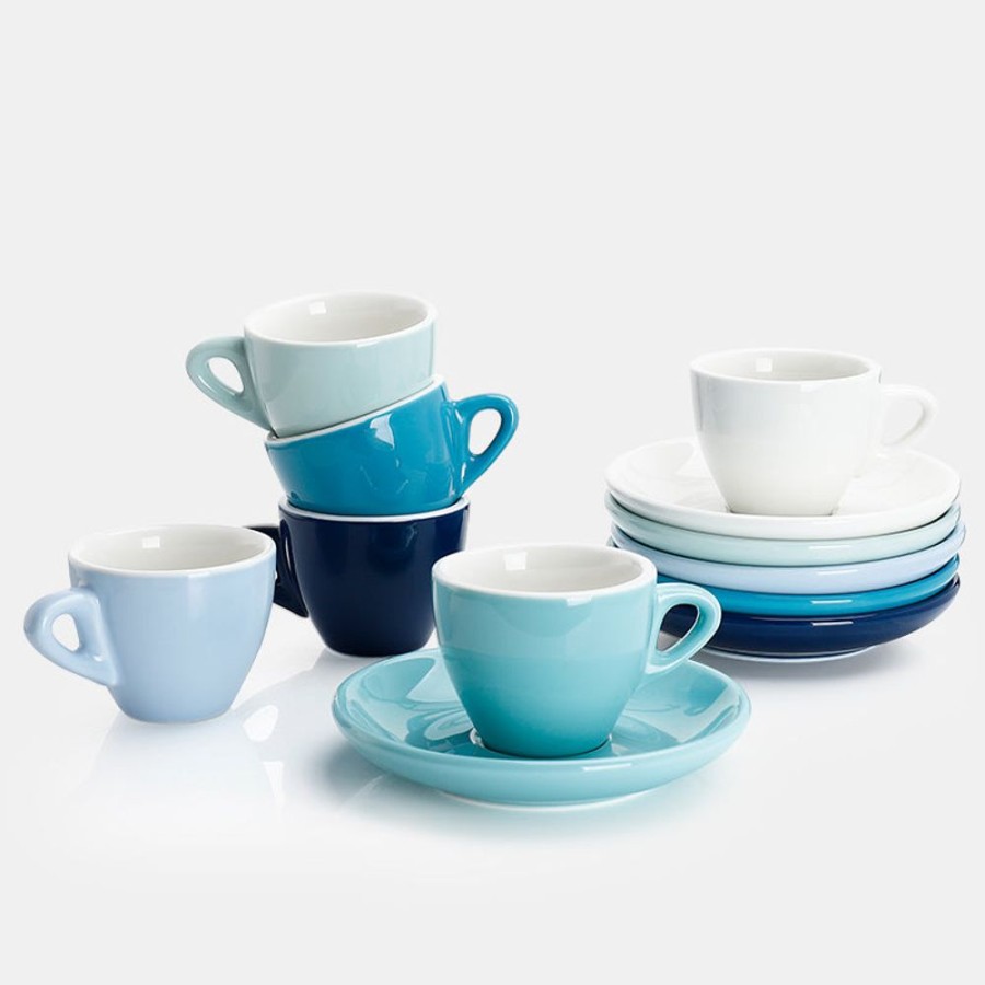 Drinkware Sweese | Porcelain Coffee Cups With Saucers