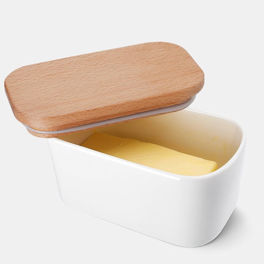 Shop Sweese | Airtight Butter Dish With Beechwood Lid