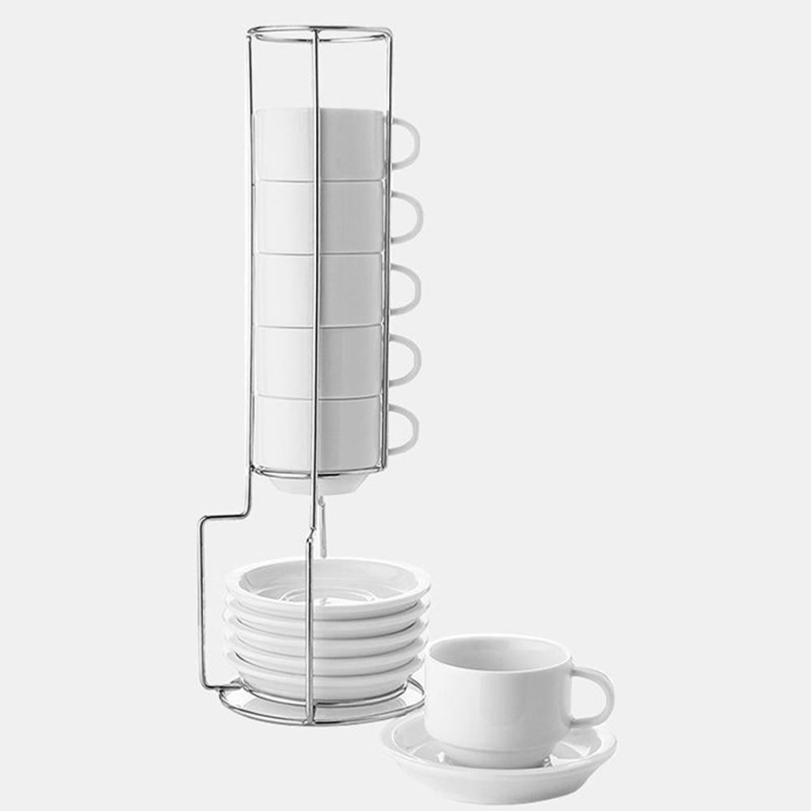 Shop Sweese | 2.5 Ounce Porcelain Espresso Cups With Rack