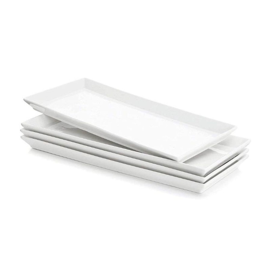 Shop Sweese | 13.8 Inch Rectangular Porcelain Serving Trays