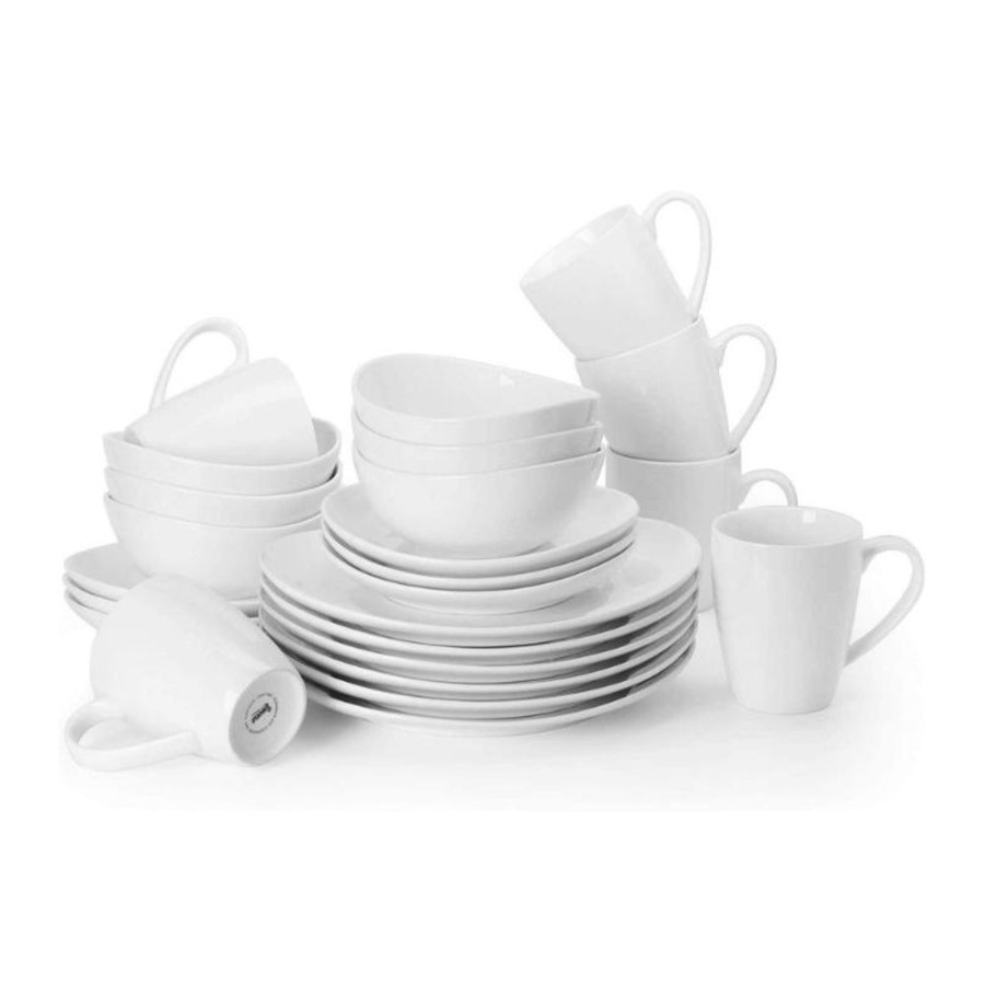 Shop Sweese | 24 Pieces Curved Dinnerware Set